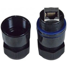 CAT6 STP Waterproof RJ45 Coupler IP68