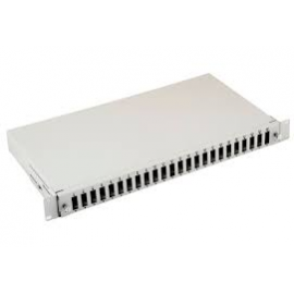 Fiber Optik Patch Panel (ODF) - 1U 19" Rack Tipi 24 Port