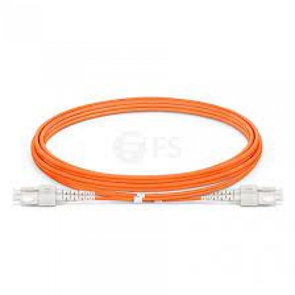 SC/UPC - LC/UPC OM2 50/125 Multi Mode Fiber Optik Patch Cord Duplex