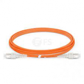 SC/UPC - LC/UPC OM2 50/125 Multi Mode Fiber Optik Patch Cord Duplex