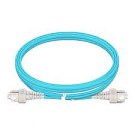 SC/UPC - LC/UPC OM3 50/125 Multi Mode Fiber Optik Patch Cord Duplex